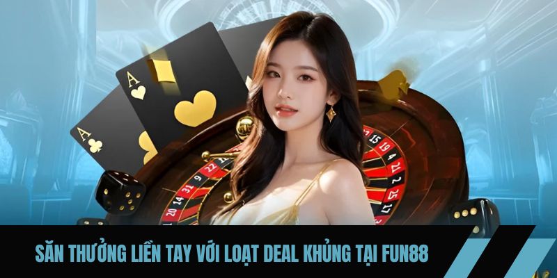 Săn thưởng liền tay với loạt deal khủng tại FUN88