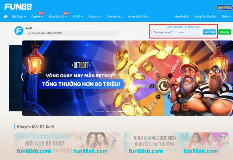 Chi tiết cách đăng nhập Fun88 cực nhanh